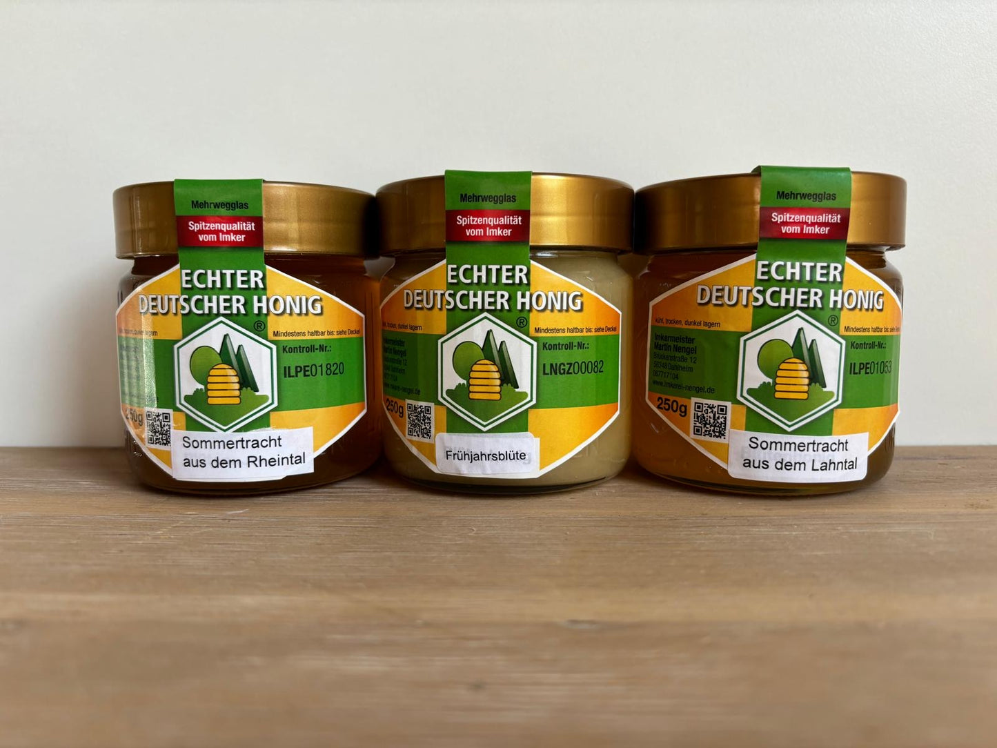 Honig Probierset 3x250g