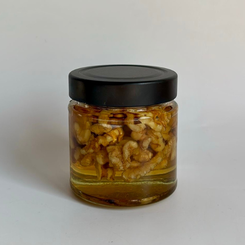 Walnusshälften in Akazienhonig (250g)