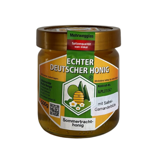 Sommertrachthonig von der Gamanderblüte