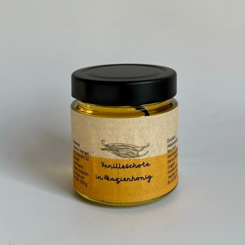 Akazienhonig mit Vanilleschote (250g)