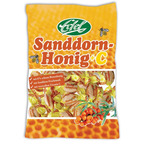 Edel Sanddorn-Honig + Vitamin C Bonbons