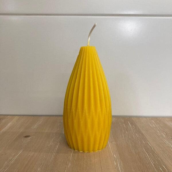 Bienenwachskerze Birne groß