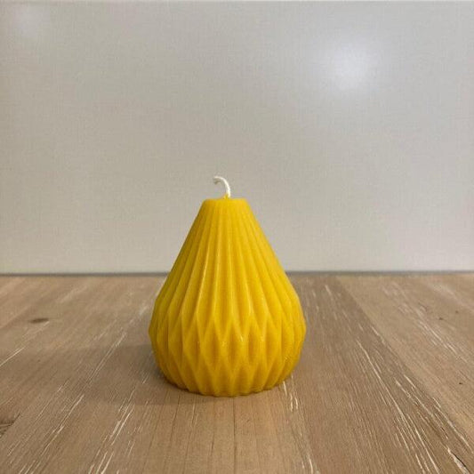Bienenwachskerze Birne klein