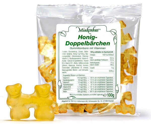 Minkenhus Honig-Zwillingsbärchen